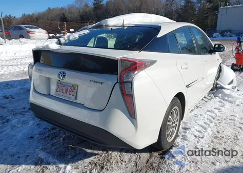 2016 Toyota Prius Two from USA, damaged, VIN JTDKBRFU1G3000275